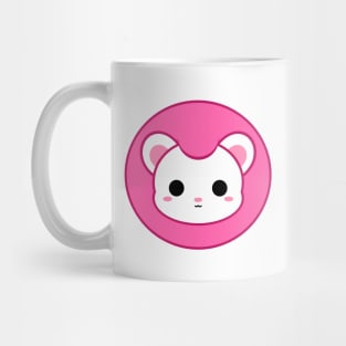 Cute Pink Lion Mug